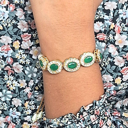 Alaukik Rakhi Bracelet Gift Set for Adults, Unisex Handmade Raksha Bandhan Bracelets with Zari and Stone Work - ingredients p