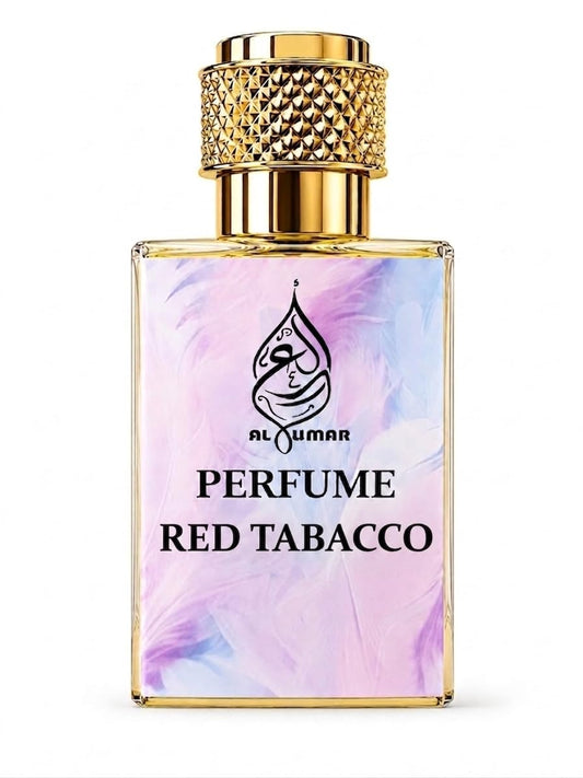 ALUMAR PERFUME NewRED TABACCOluxury Eau De Parfum 30ml, Unisex Fresh Woody Floral Fragrance, Travel-Friendly Pocket Spray