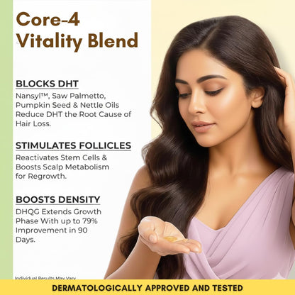 Amritansh Khadi Natural Hair Oil, Ayurvedic Herbal Oil for Women and Men, SLS & Paraben Free - packaging