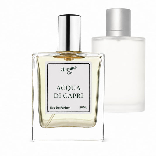Amrune Co Acqua Di Capri Eau De Parfum for Men, 50ml, Fresh Aquatic Citrus