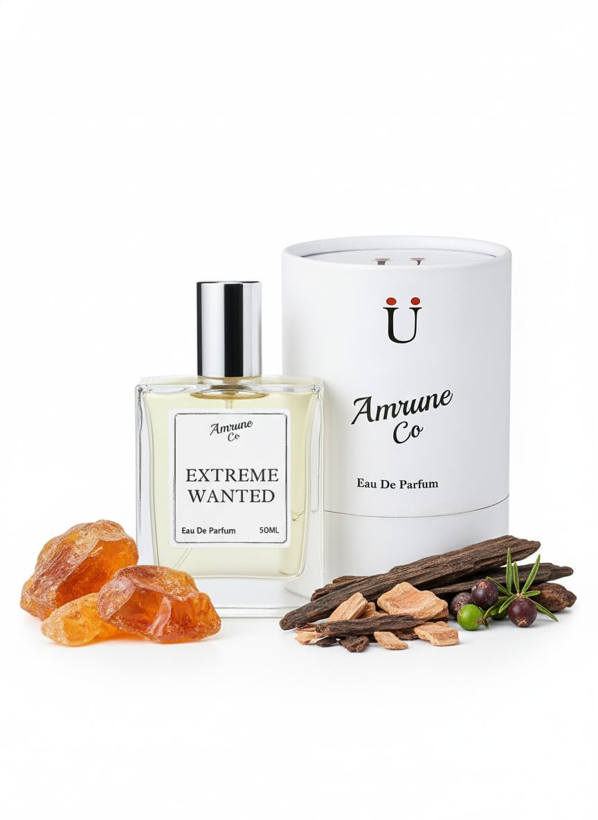Amrune Co Acqua Di Capri Eau De Parfum for Men, 50ml, Fresh Aquatic Citrus - size and scale