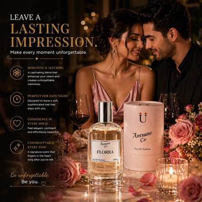 Amrune Co Eau de Parfum (EDP), 35% Fragrance Concentration, Adult Personal Fragrance - back view (12)