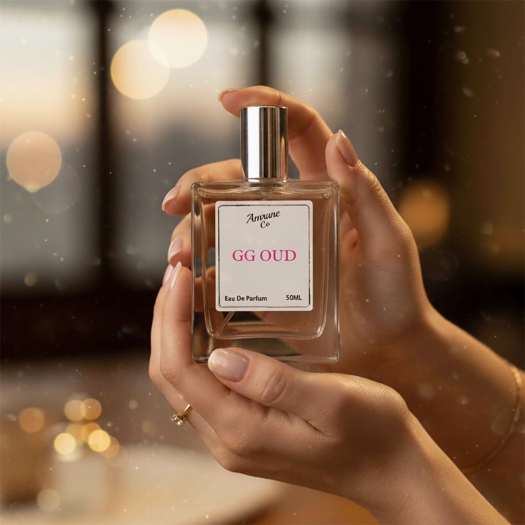 Amrune Co Eau de Parfum (EDP), 35% Fragrance Concentration, Adult Personal Fragrance - front view (24)