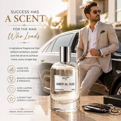 Amrune Co Eau de Parfum (EDP), 35% Fragrance Concentration, Adult Personal Fragrance - ingredients panel