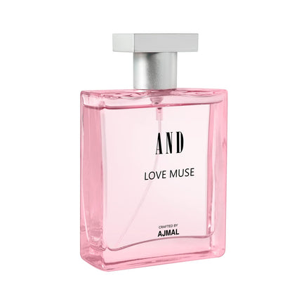 AND Love Muse Eau de Parfum for Women, Floral Scent, Modern Style - back view