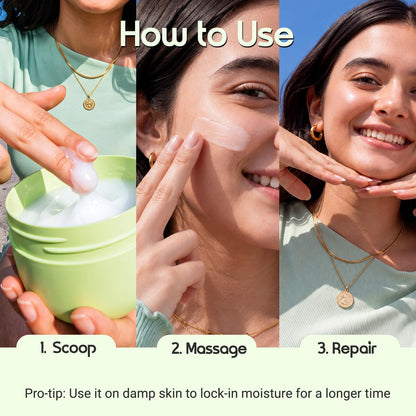 Aqualogica Barrier+ Hydra Melt Gel Moisturizer, 200g, Fluid Gel, Vegan, Unisex - close-up detail