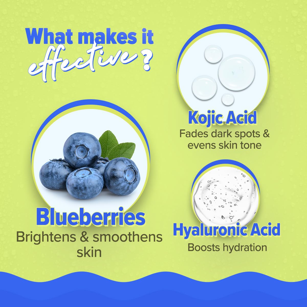 Aqualogica Bright+ Oil-Free Moisturizer with Blueberry & Kojic Acid, 100g, Lightweight Non-Greasy Formula for All Skin Types 