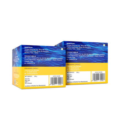 Aqualogica Glow+ Hydra Gel Moisturizer with Vitamin C & Papaya, 200g x 2 Pack, Unisex Formula - ingredients panel