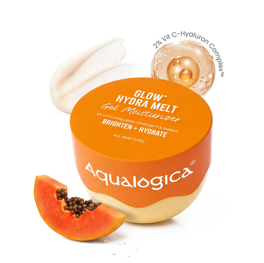 Aqualogica Glow+ Hydra Melt Gel Moisturizer, 200g, Gel Formula, Normal to Combination Skin, PETA Certified Vegan