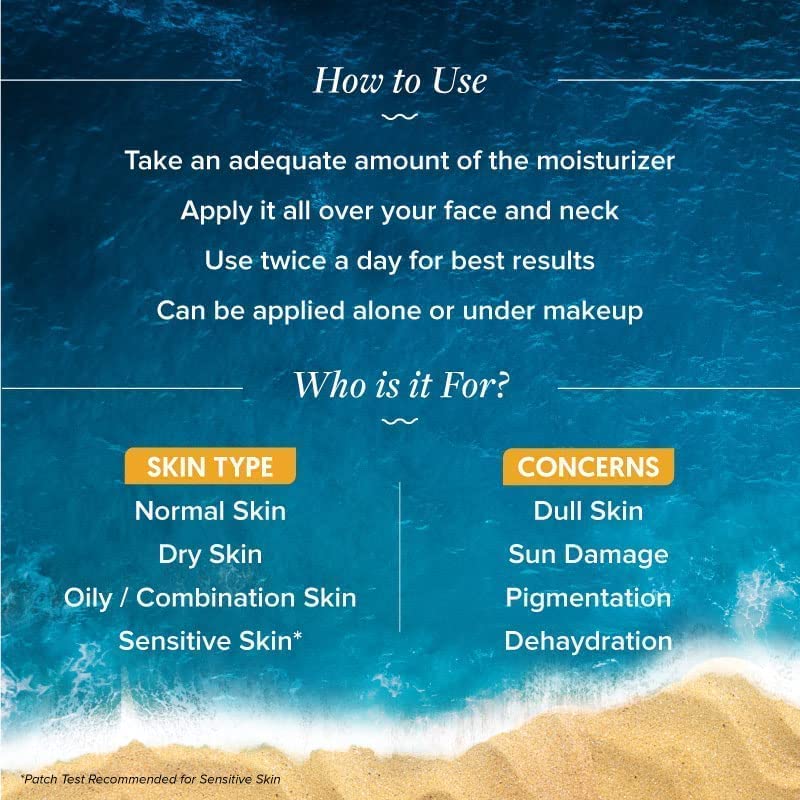 Aqualogica Glow+ Jello Moisturiser with Vitamin C & Papaya, 50g, for Normal Dry & Combination Skin, Unisex - label detail
