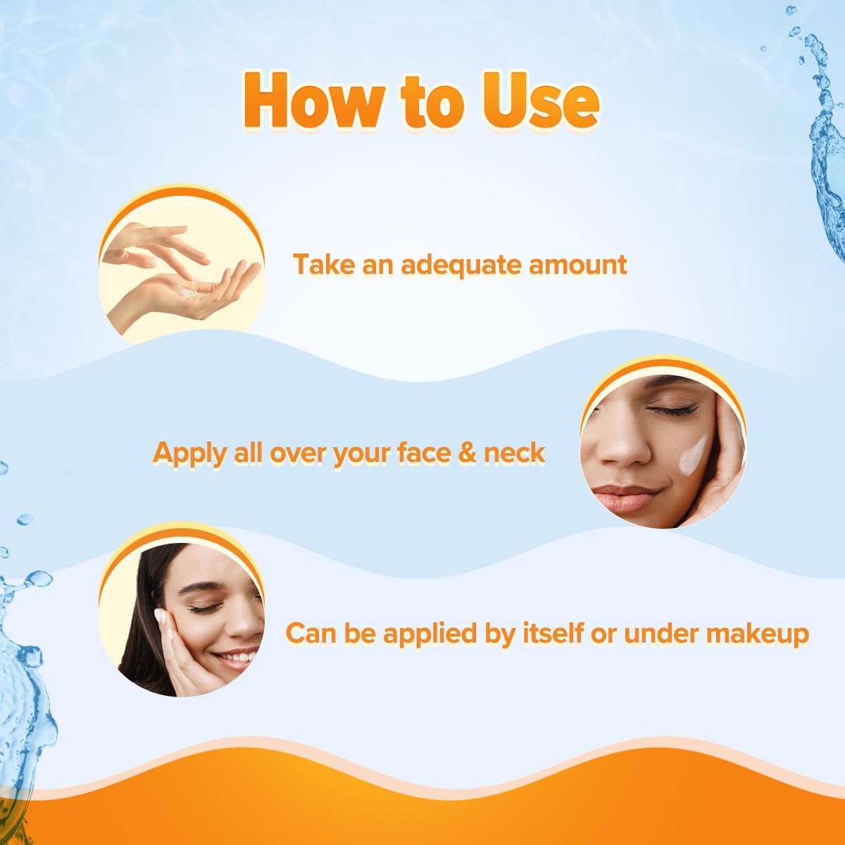 Aqualogica Glow+ Oil-Free Moisturizer, 100g, Gel-Based with Papaya, Vitamin C, Hyaluronic Acid - label detail