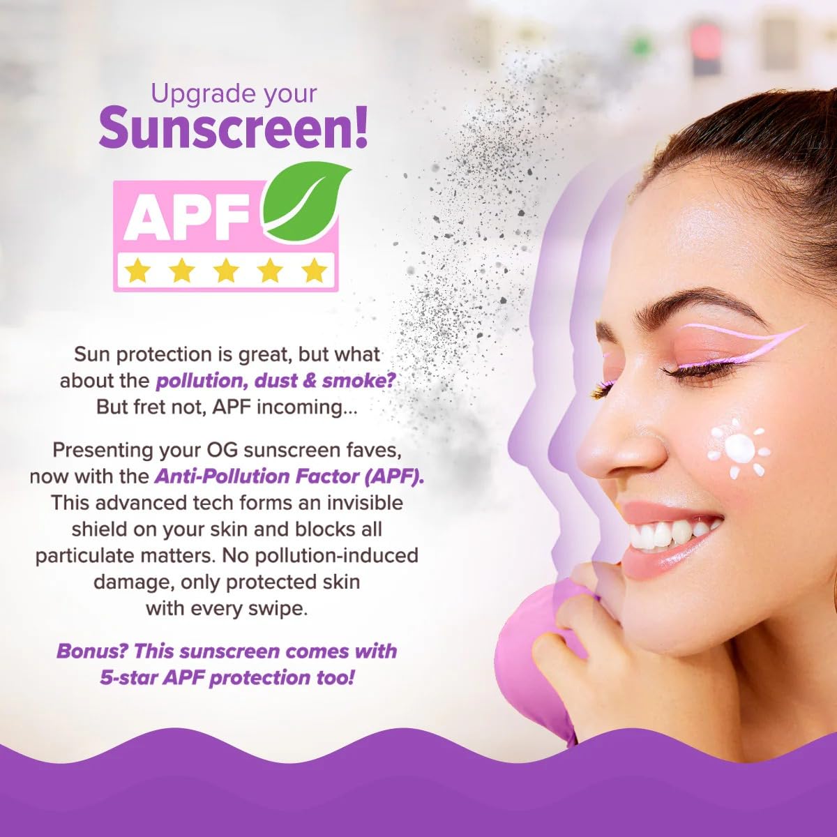 Aqualogica Illuminate+ Dewy Sunscreen SPF 50+ PA++++ APF with Wild Berries Alpha Arbutin, 80g, Pack of 2, Fragrance-Free - pa
