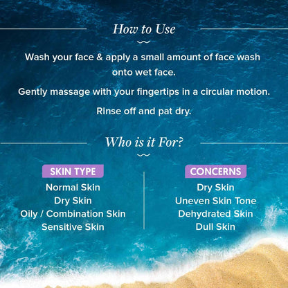 Aqualogica Illuminate+ Smoothie Face Wash with Wild Berries & Alpha Arbutin, 100ml - packaging