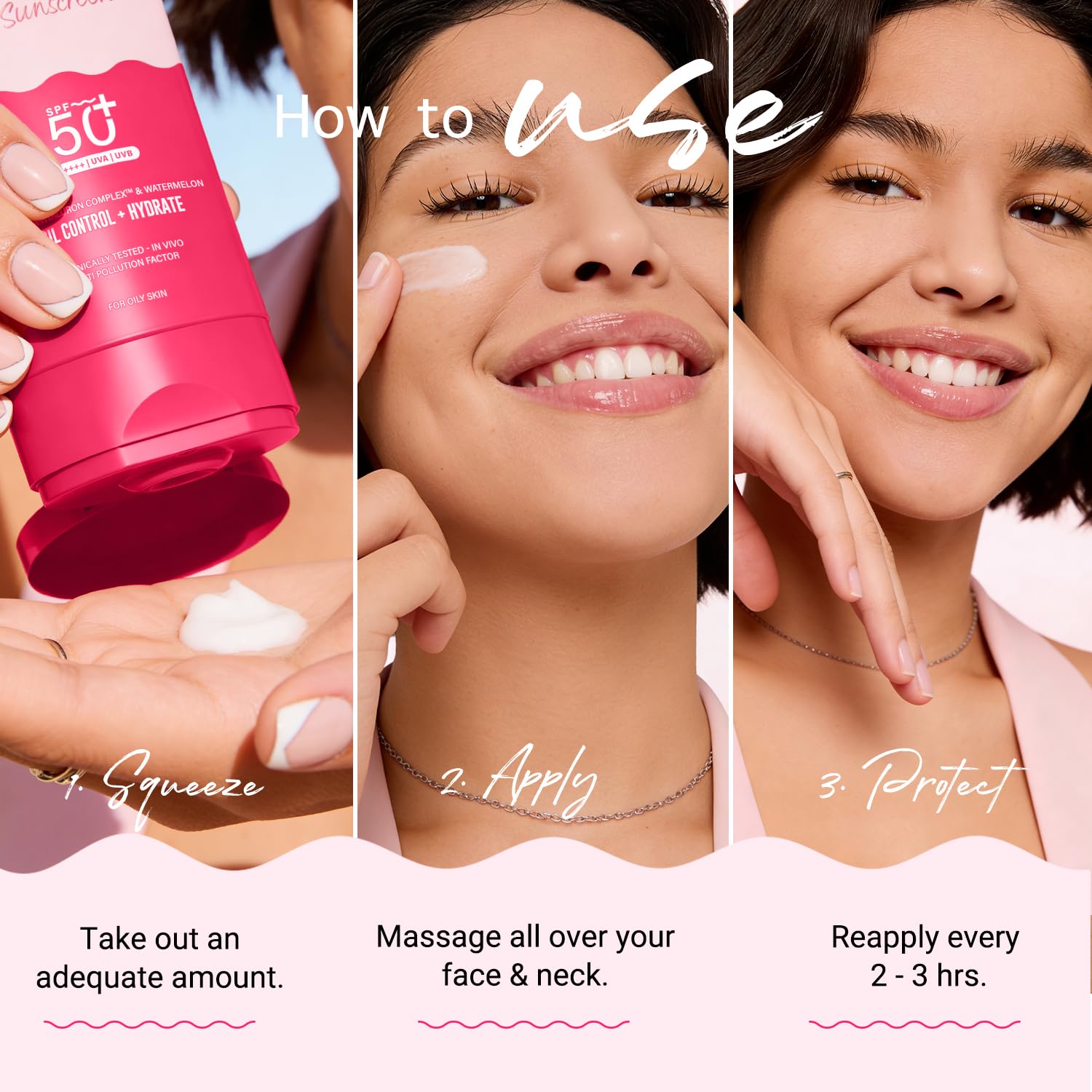 Aqualogica Radiance+ Dewy Gel Sunscreen SPF 50+ PA++++ In-Vivo Tested Fragrance-Free - label detail (14)