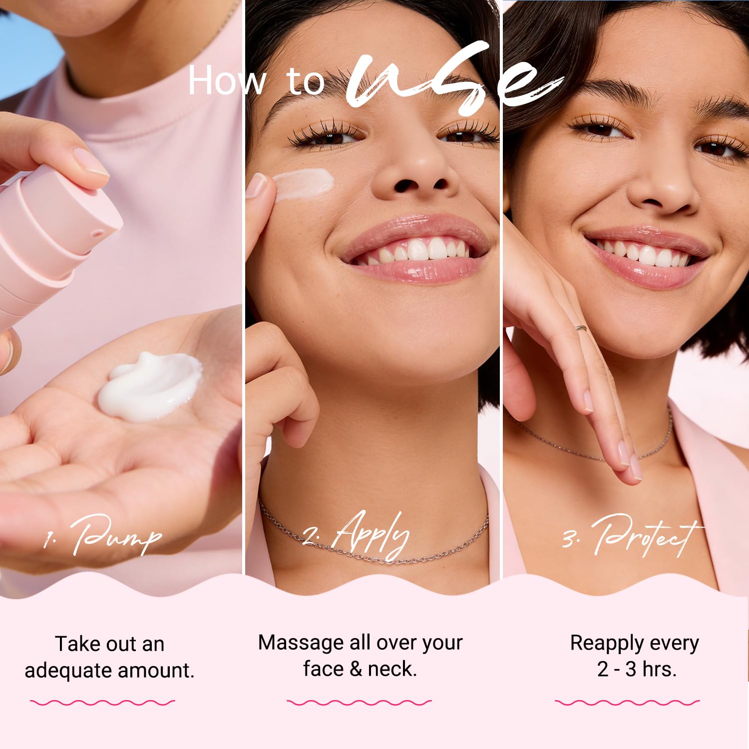 Aqualogica Radiance+ Dewy Gel Sunscreen SPF 50+ PA++++ In-Vivo Tested Fragrance-Free - ingredients panel