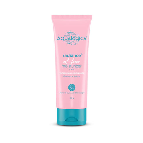 Aqualogica Radiance+ Oil-Free Moisturizer with Watermelon & Niacinamide, 100g, Unisex