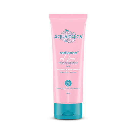 Aqualogica Radiance+ Oil-Free Moisturizer with Watermelon & Niacinamide, 100g, Unisex