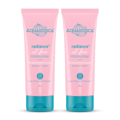 Aqualogica Radiance+ Oil-Free Moisturizer with Watermelon & Niacinamide, 100g, Unisex (10)