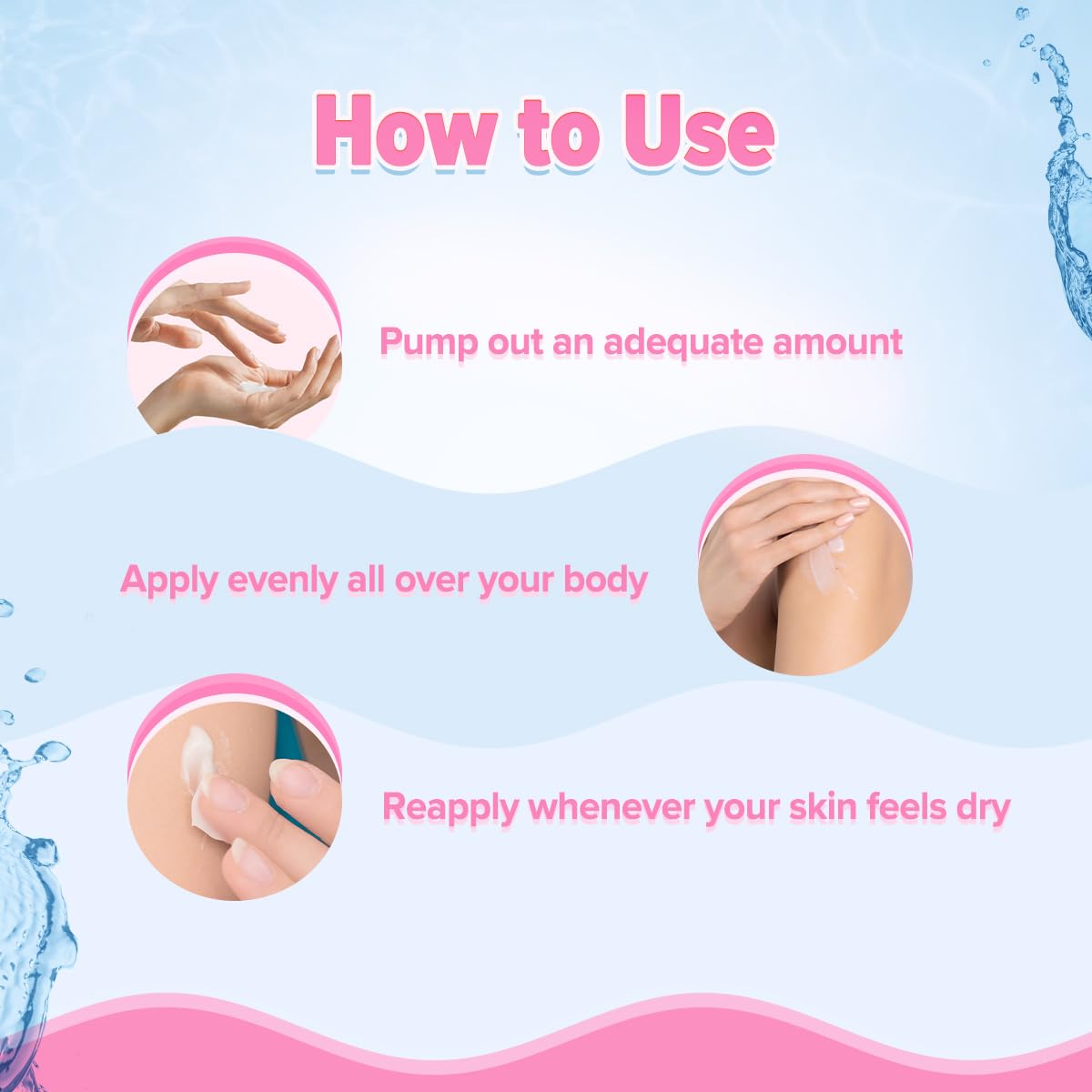 Aqualogica Radiance+ Silky Body Lotion, 200ml, Watermelon & Niacinamide, Non-Greasy - label detail