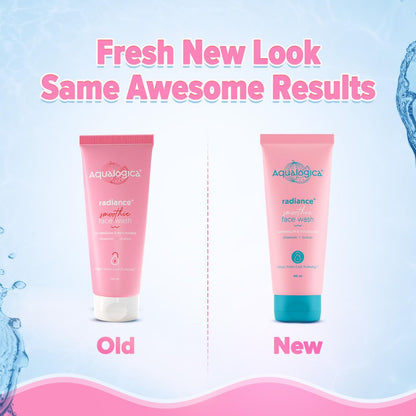 Aqualogica Radiance+ Smoothie Face Wash with Watermelon Extract & Niacinamide, 100ml - label detail