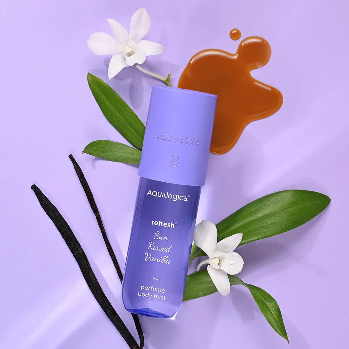 Aqualogica Refresh+ Perfume Body Mist Trio, 3x150ml, Set of 3 Fragrances, Hair & Body - packaging