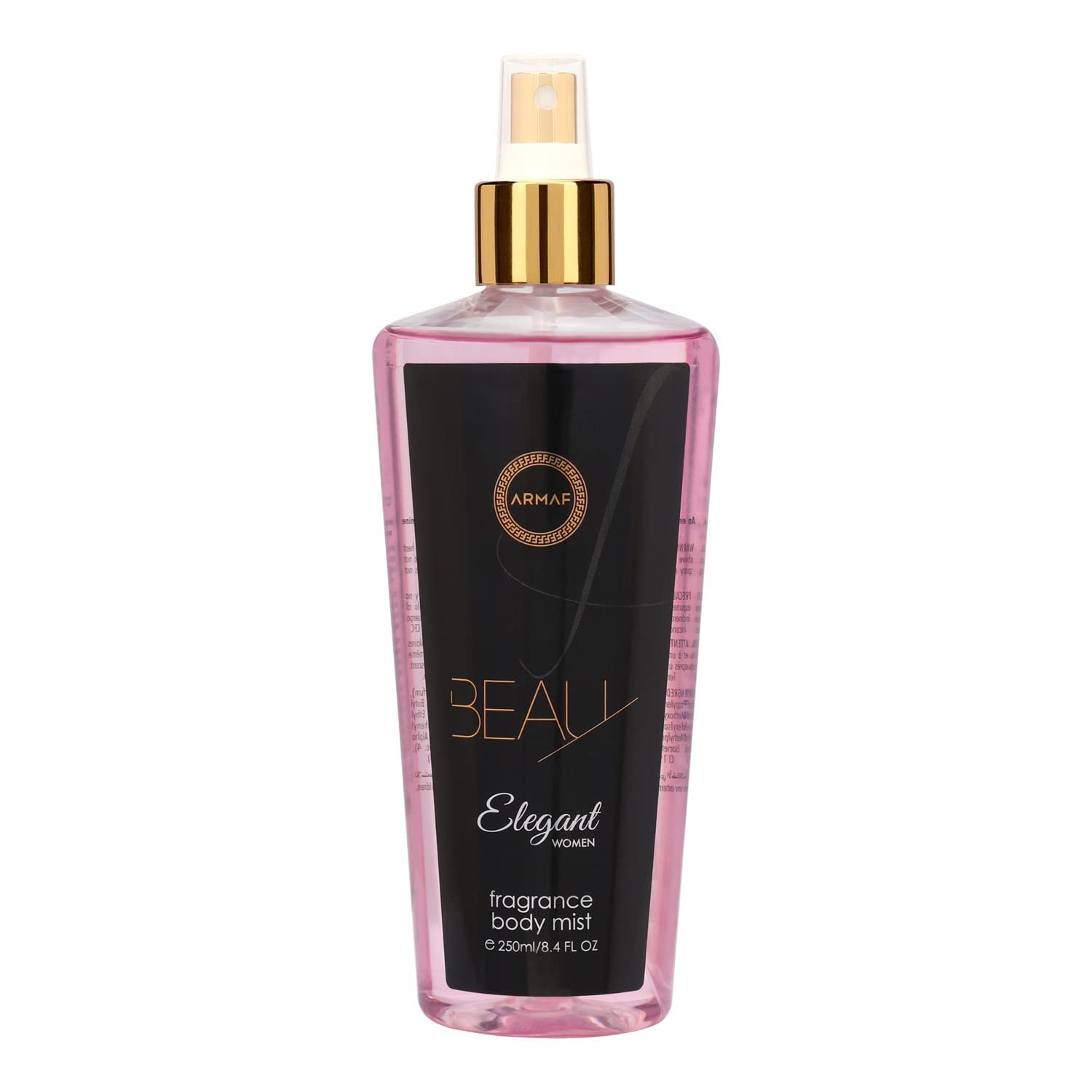 ARMAF Beau Elegant For Women Body Mist, 250ml Spray, Modern Floral Fruity Fragrance with Rose and Jasmine Notes