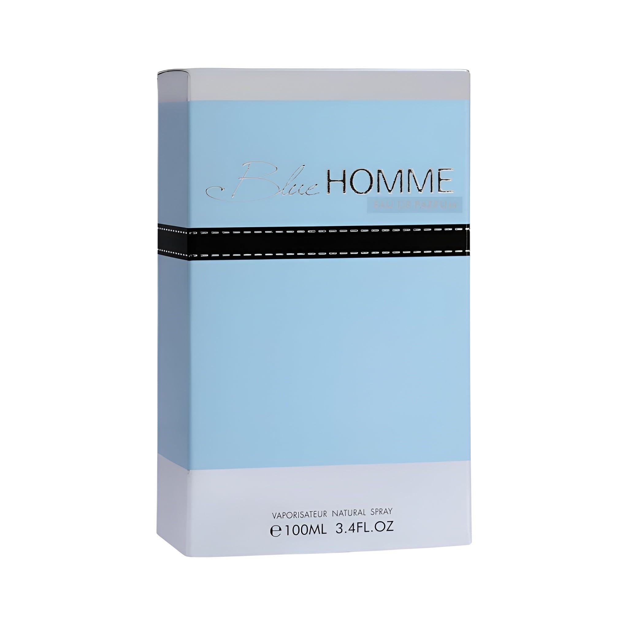 ARMAF Blue Homme Eau de Toilette for Men, 100ml, Aromatic Fresh Scent, Modern Fragrance - back view