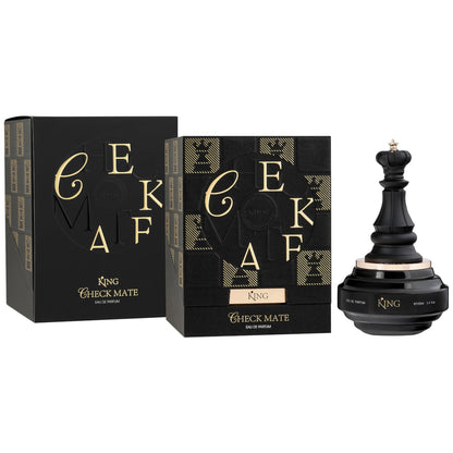 ARMAF Checkmate King Eau de Parfum Spray for Men, 3.4 Ounce, 100ml, Single Bottle - back view