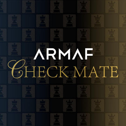 ARMAF Checkmate King Eau de Parfum Spray for Men, 3.4 Ounce, 100ml, Single Bottle - packaging
