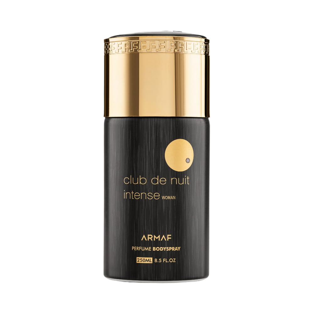 ARMAF Club De Intense Woman Perfume Body Spray, 250ml, Chypre Floral with Oud, Vanilla, Patchouli