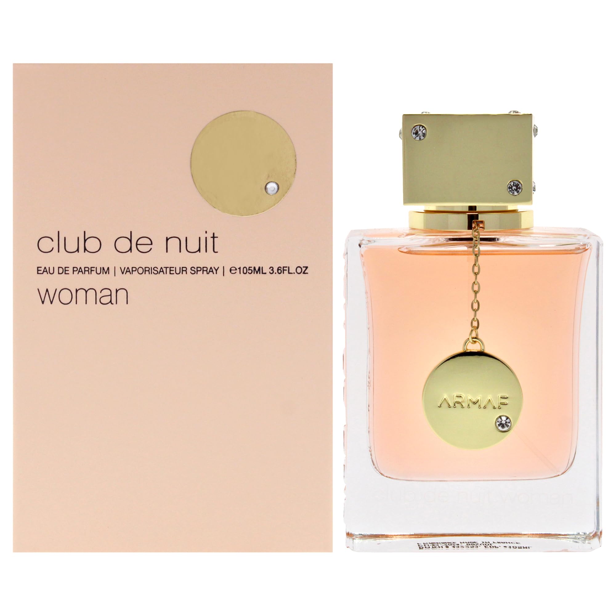 ARMAF Club De Nuit Eau de Parfum for Women, 105ml Liquid, Fresh Modern Scent, Prestige Beauty