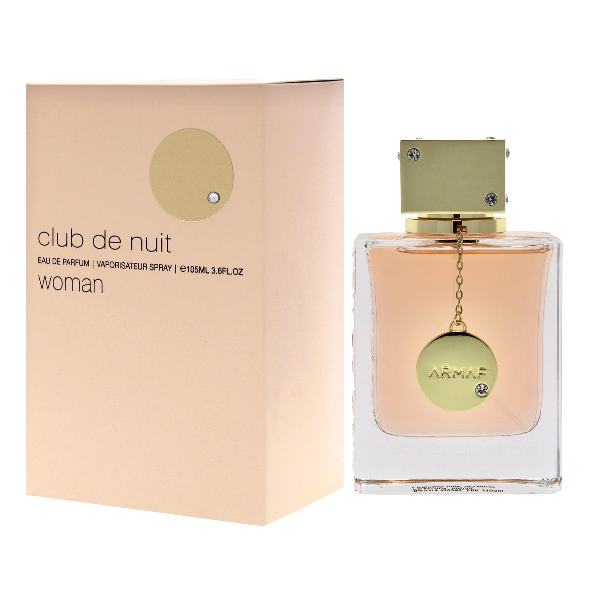ARMAF Club De Nuit Eau de Parfum for Women, 105ml Liquid, Fresh Modern Scent, Prestige Beauty - packaging