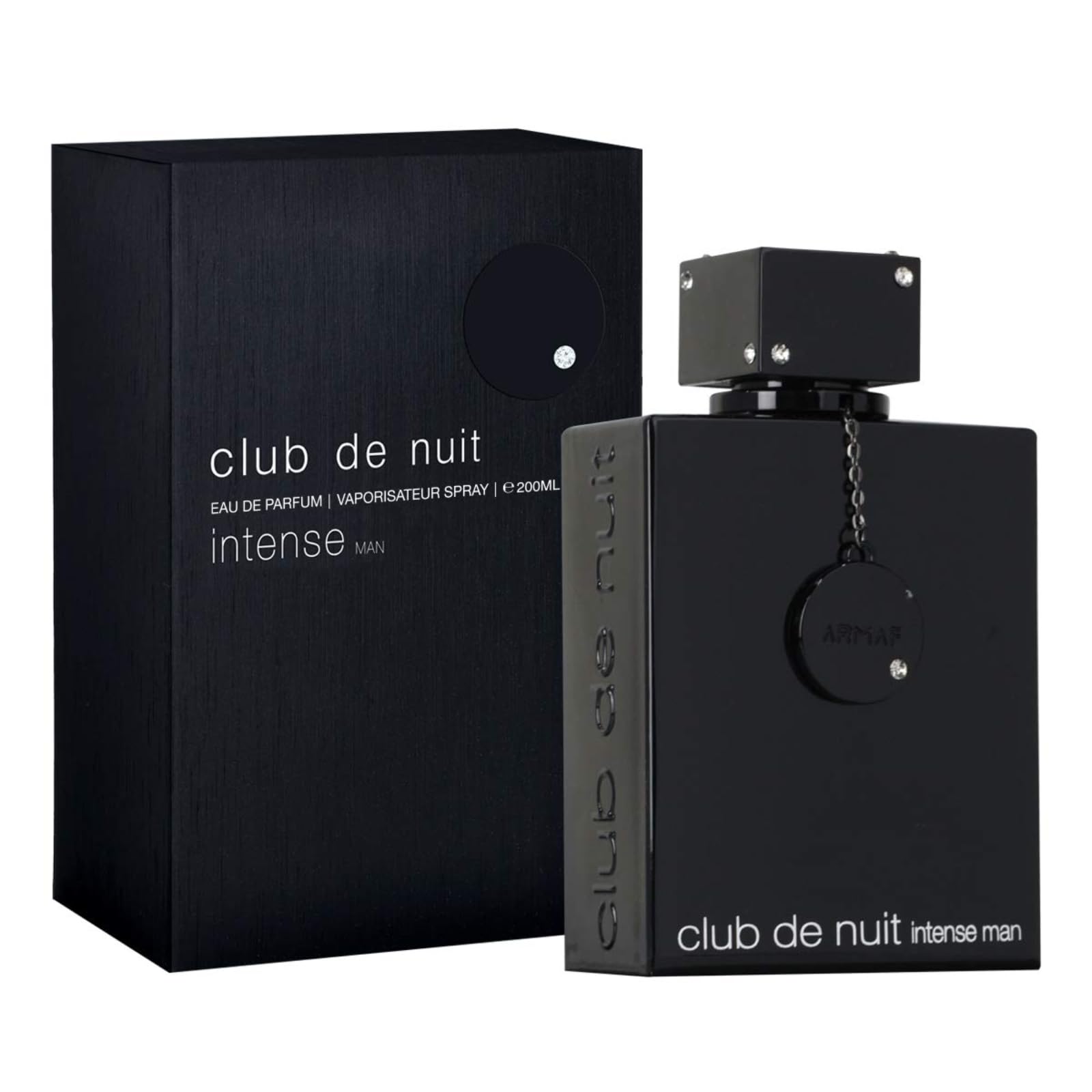 ARMAF Club De Nuit Intense Man Eau de Parfum, Men's Woody Spicy Fragrance, Modern Adult Scent - front view