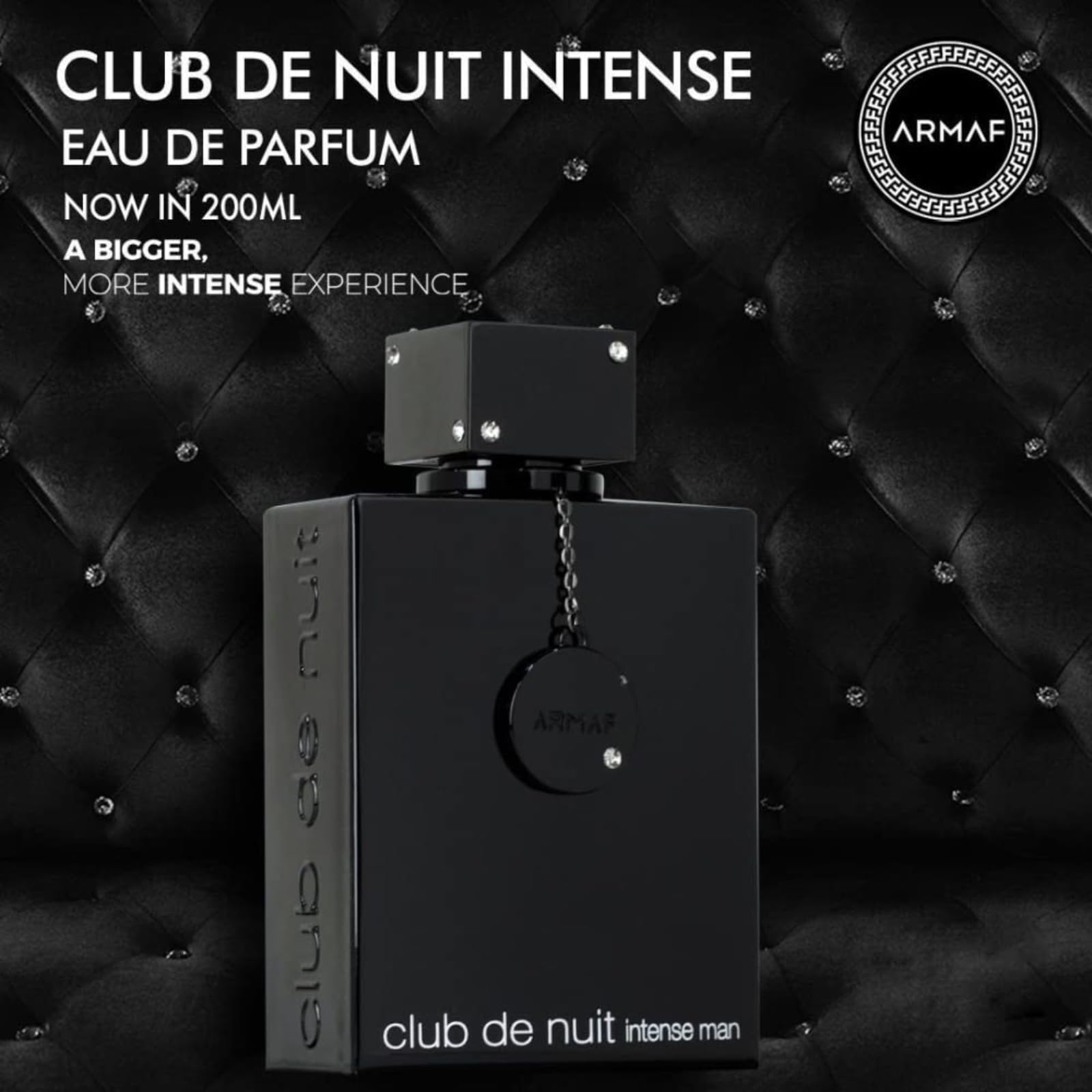ARMAF Club De Nuit Intense Man Eau de Parfum, Men's Woody Spicy Fragrance, Modern Adult Scent - back view