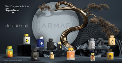 ARMAF Club De Nuit Intense Man Eau de Parfum, Men's Woody Spicy Fragrance, Modern Adult Scent - label detail
