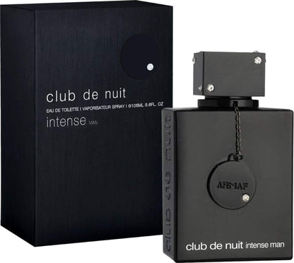 ARMAF Club De Nuit Intense Man Eau de Parfum, Men's Woody Spicy Fragrance, Modern Adult Scent - front view (9)