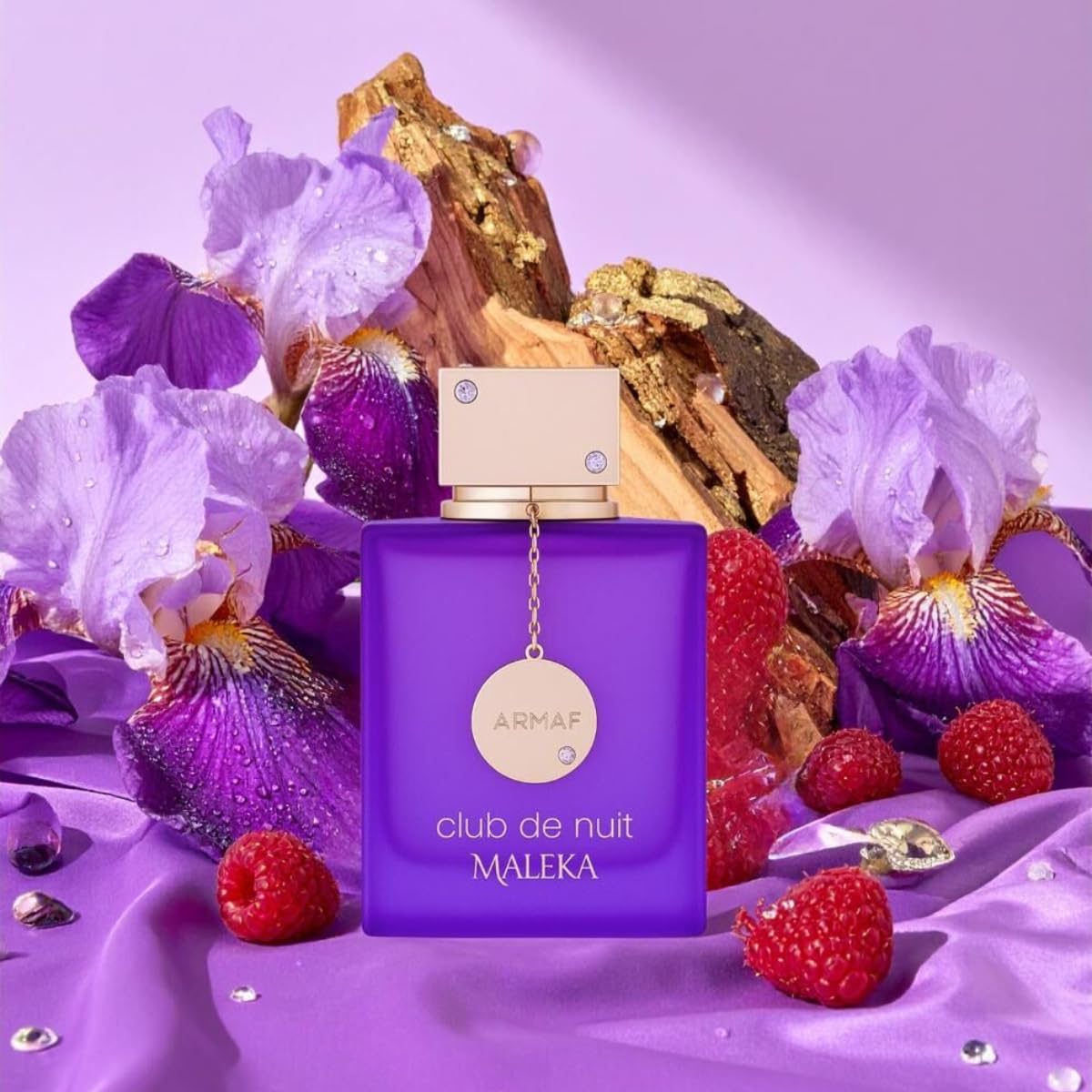 ARMAF Club De Nuit Maleka Eau de Parfum, 105ml, Floral Fruity Fragrance for Women - back view