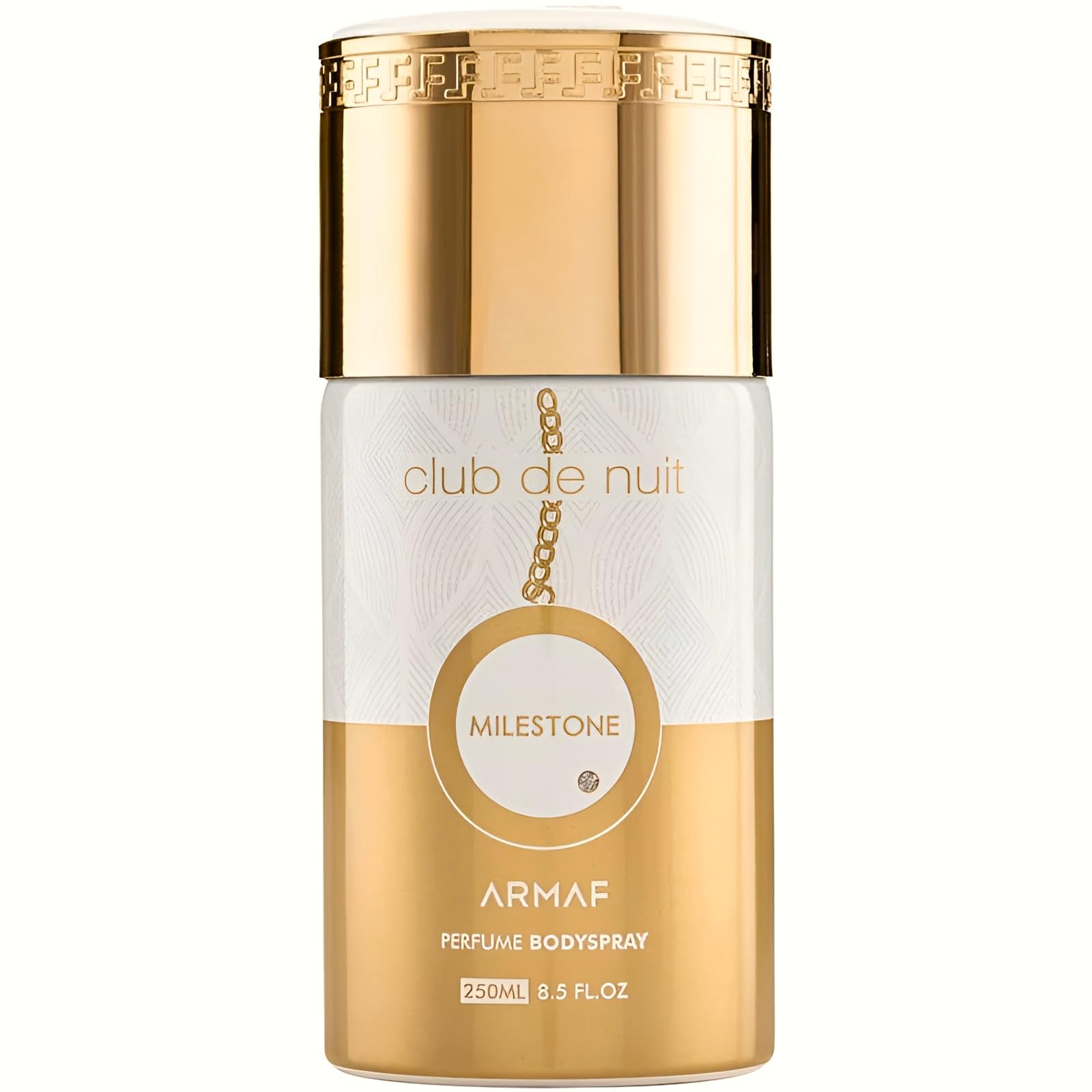 ARMAF Club De Nuit Milestone Body Spray, 250ml Unisex Woody Floral Musk Fragrance