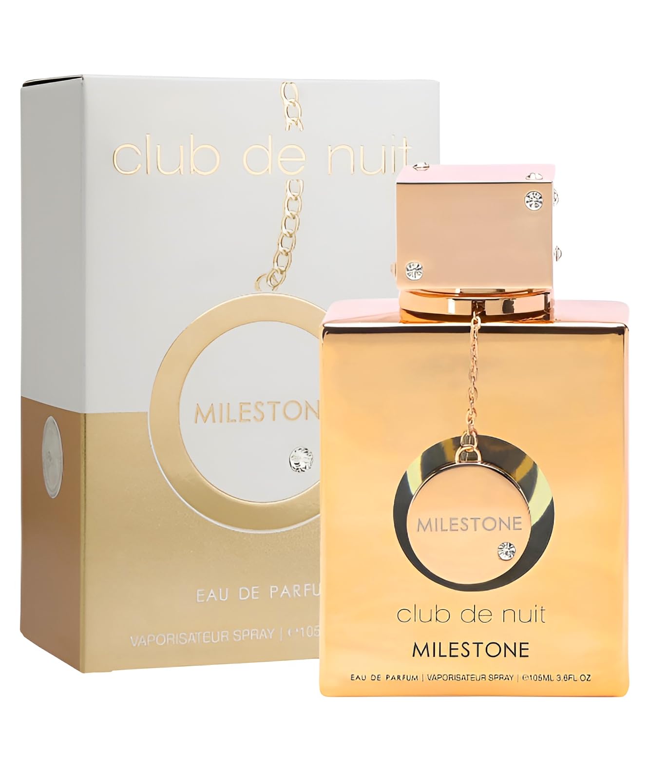 ARMAF Club De Nuit Milestone Eau De Parfum, Modern Unisex Fragrance for Adults - packaging