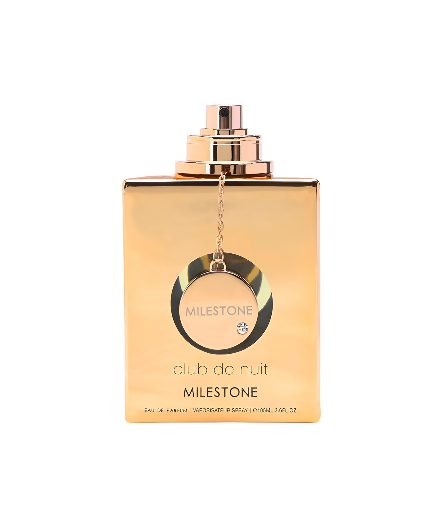 ARMAF Club De Nuit Milestone Eau De Parfum, Modern Unisex Fragrance for Adults - label detail