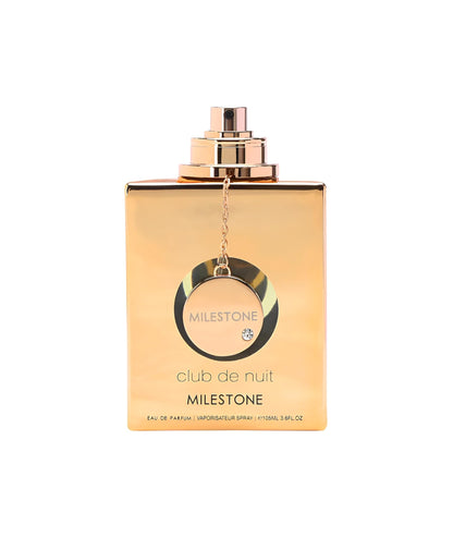 ARMAF Club De Nuit Milestone Eau De Parfum, Modern Unisex Fragrance for Adults - label detail