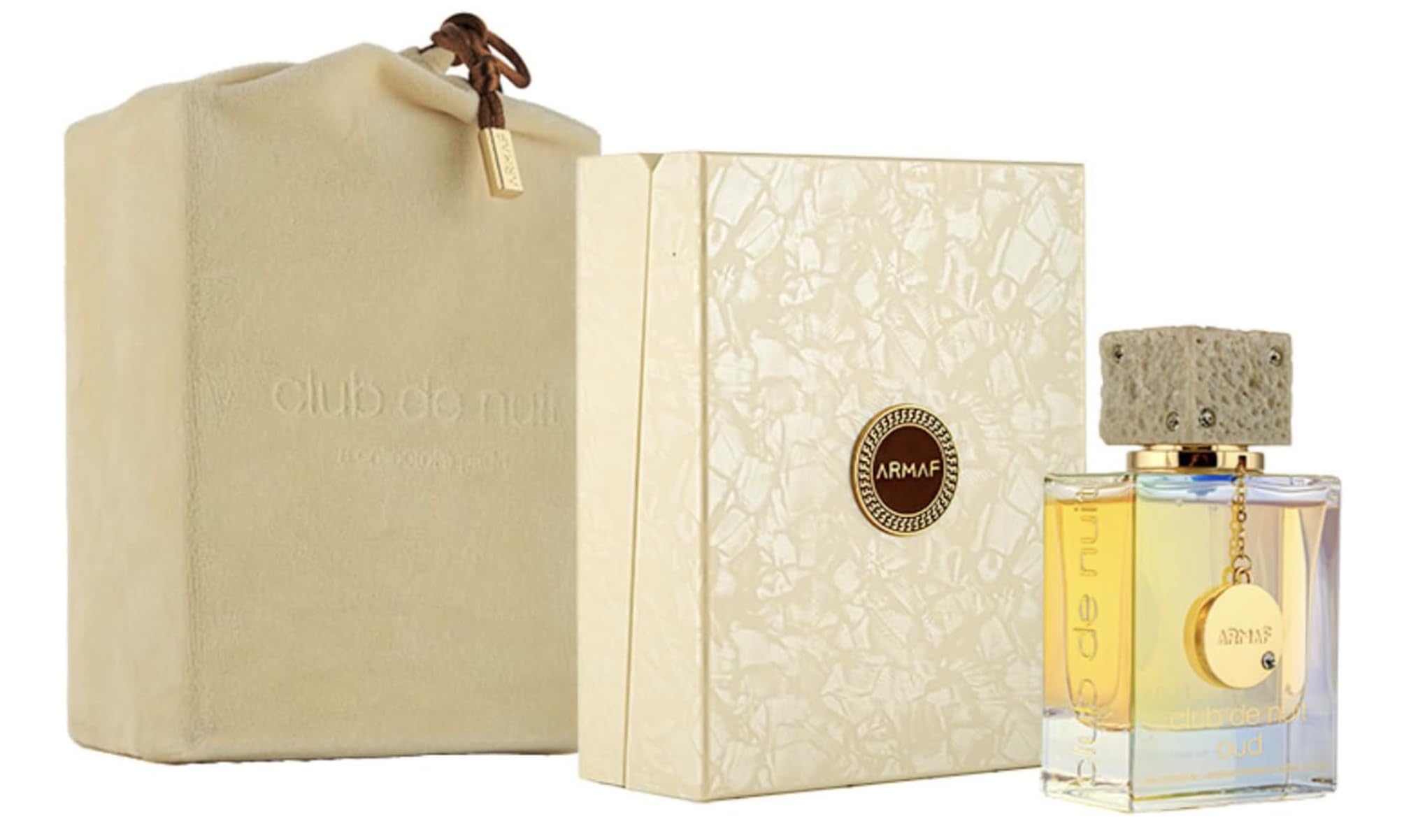 ARMAF Club De Nuit Oud Eau De Parfum (EDP), 105ml, Unisex Modern Fragrance, Adult - back view