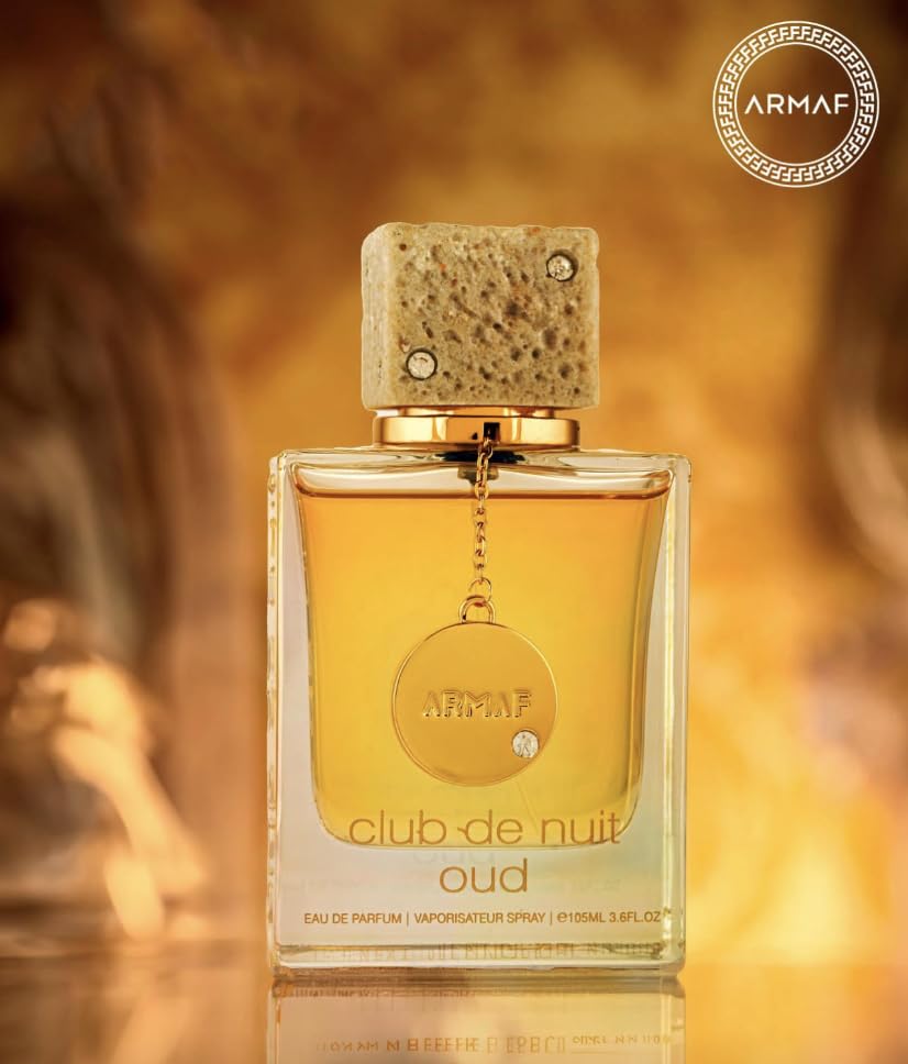 ARMAF Club De Nuit Oud Eau De Parfum (EDP), 105ml, Unisex Modern Fragrance, Adult - packaging