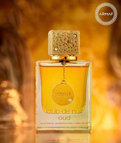 ARMAF Club De Nuit Oud Eau De Parfum (EDP), 105ml, Unisex Modern Fragrance, Adult - packaging
