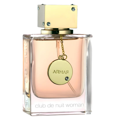 ARMAF Club De Nuit Women Eau de Parfum Spray, 105ml, Floral Fruity Fragrance with Bergamot, Rose, Jasmine, Vanilla