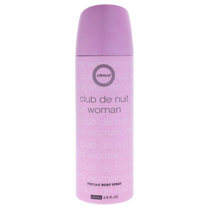 ARMAF Club De Nuit Women's Body Spray, 200ml, Bergamot Grapefruit Peach Rose Scent