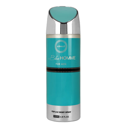 ARMAF Deo Blue Homme Prestige Beauty Perfume Body Spray for Men, 200ml, 1 Count