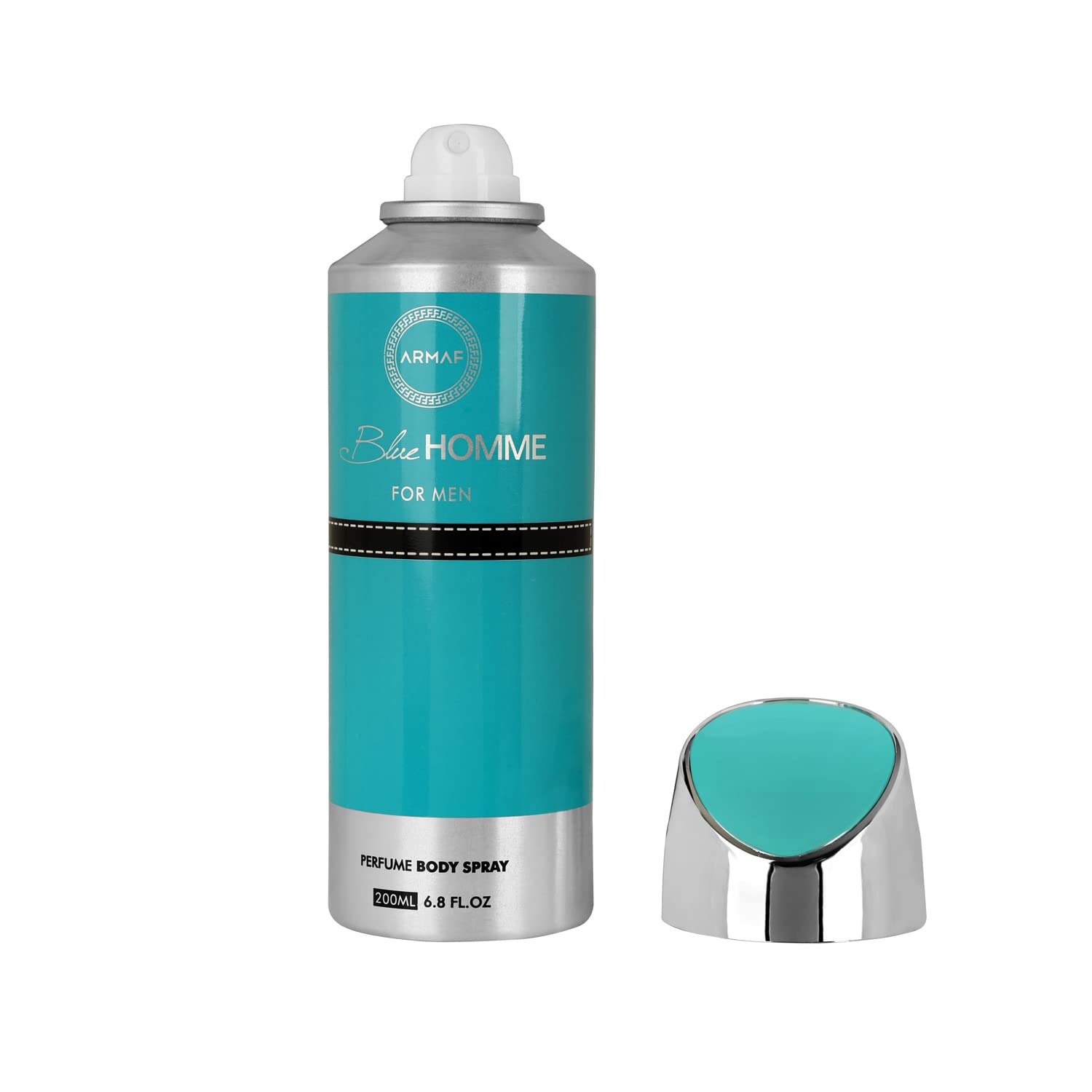 ARMAF Deo Blue Homme Prestige Beauty Perfume Body Spray for Men, 200ml, 1 Count - front view
