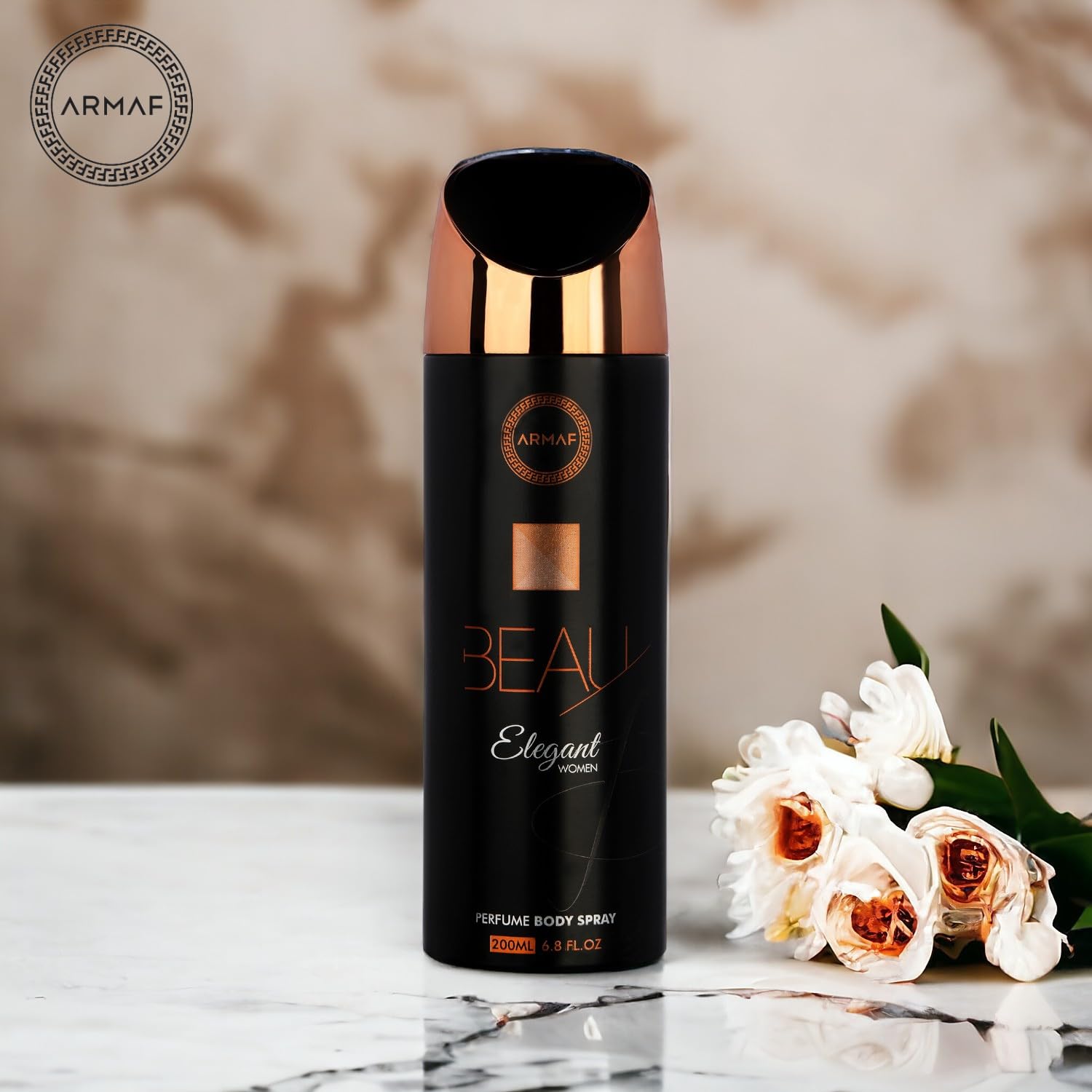 ARMAF Deodorant Body Spray for Women, Beau Elegant Momento Femme Essence, 200ml, Pack of 3 - back view