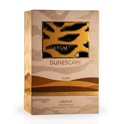 ARMAF Dunescape Dubai Eau de Parfum, 100ml, Oriental Woody Scent, Unisex, Sand-Textured Cap Bottle - ingredients panel
